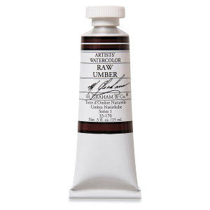 RAW UMBER WATERCOLOR 15ML M GRAHAM